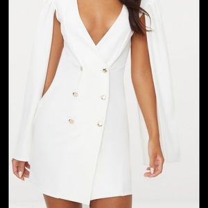 Beautiful white blazer dress M